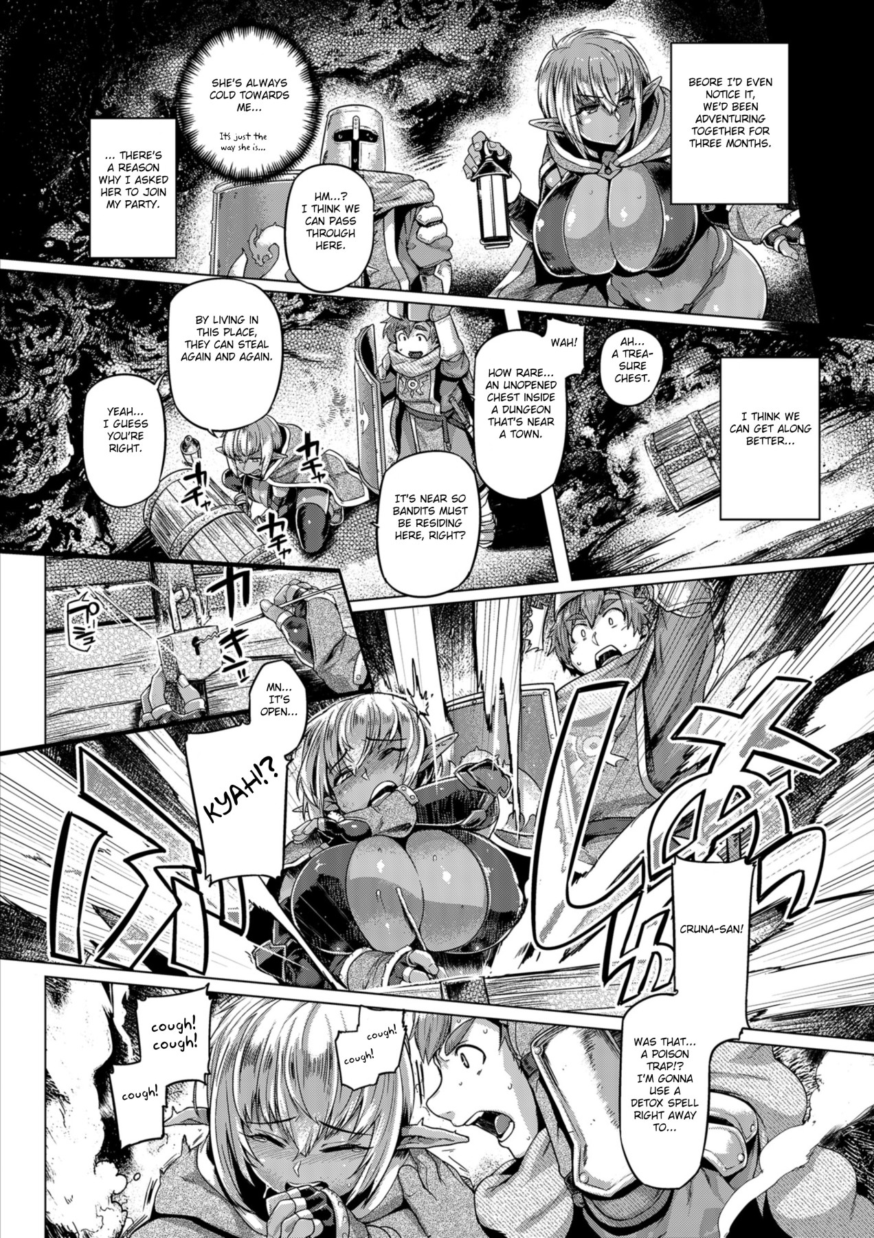 Hentai Manga Comic-Dark Elf Control-Read-5